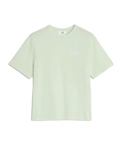 Maison Kitsuné Maison Kitsune Handwriting Comfort Tee-shirt In Green