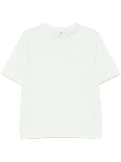 Maison Kitsuné Handwriting Comfort Tee-shirt In Green