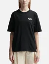 Maison Kitsuné Black Mini Handwriting T-shirt In Multicolor