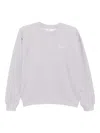 Maison Kitsuné Handwriting Comfort Sweatshirt Clothing In Gray