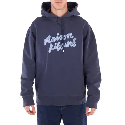 MAISON KITSUNÉ MAISON KITSUNE HANDWRITING OVERSIZE HOODIE