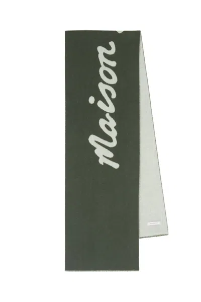 MAISON KITSUNÉ MAISON KITSUNE HANDWRITING SCARF