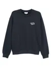 Maison Kitsuné Maison Kitsune Handwriting Comfort Sweatshirt In Blue