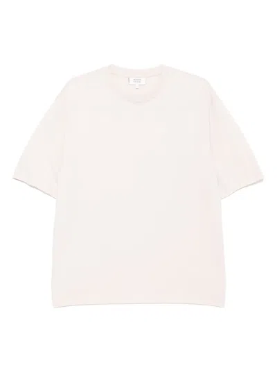 Maison Kitsuné Handwriting T-shirt In Pink
