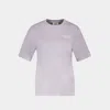 Maison Kitsuné Handwriting Comfort T-shirt In Purple