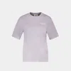Maison Kitsuné Handwriting Comfort T-shirt In Purple