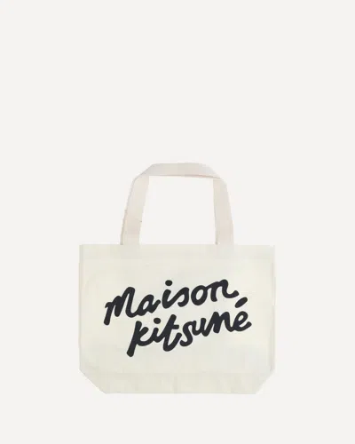 Maison Kitsuné Maison Kitsune Handwriting Tote Bag