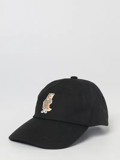 Maison Kitsuné Hat Woman  In Black