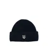 Maison Kitsuné Fox Head Large Beanie Accessories In Multi