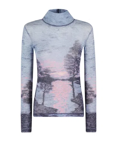 MAISON KITSUNÉ HIGH-NECK SWEATER