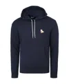Maison Kitsuné Chillax Fox Drawstring Hoodie In Black