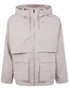 Maison Kitsuné Hooded Zipped Windbreaker Clothing