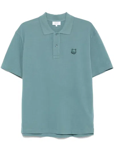 MAISON KITSUNÉ MAISON KITSUNÉ BOLD FOX HEAD PATCH COMFORT POLO
