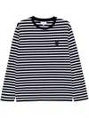 Maison Kitsuné Maison Kitsune Embroidered Cotton Oversize T-shirt In Multi