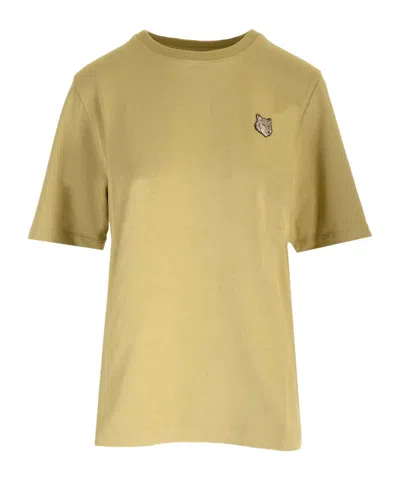 MAISON KITSUNÉ MAISON KITSUNÉ BOLD FOX CREWNECK T-SHIRT