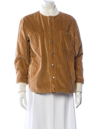 Pre-owned Maison Kitsuné Jacket In Brown