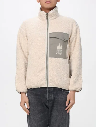 MAISON KITSUNÉ JACKET MAISON KITSUNÉ MEN COLOR BEIGE,H58769022
