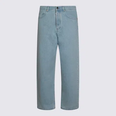 Maison Kitsuné Jeans Light Washed Indigo