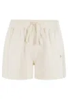 Maison Kitsuné Fox-patch Track Shorts In Marble