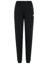 Maison Kitsuné Jogger Black Cotton Pants