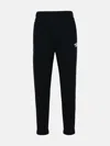 Maison Kitsuné 'jogger' Black Cotton Pants In Black