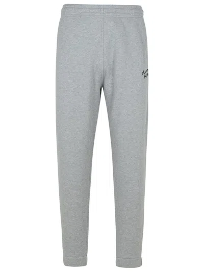 MAISON KITSUNÉ JOGGER GREY COTTON PANTS
