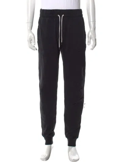 Pre-owned Maison Kitsuné Joggers In Black