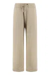 Maison Kitsuné Jogging Pants In Cotton In Neutral