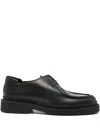 Maison Kitsuné Lace-up Derby Shoes In Black