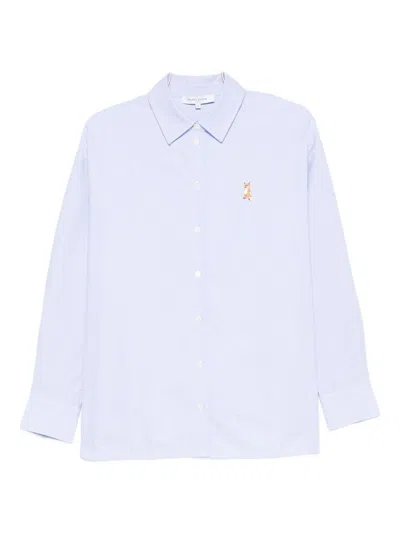 MAISON KITSUNÉ MAISON KITSUNE' LADY FOX COTTON SHIRT