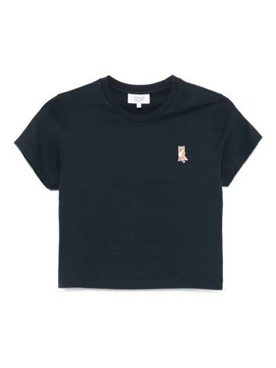 MAISON KITSUNÉ MAISON KITSUNE' LADY FOX COTTON T-SHIRT