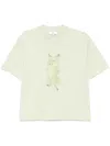 Maison Kitsuné Maison Kitsune' T-shirts And Polos In Green