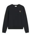 Maison Kitsuné Lady Fox Regular Sweatshirt In Black