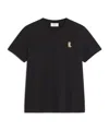 Maison Kitsuné Lady Fox Regular Tee-shirt In Black