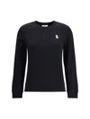 Maison Kitsuné Lady Fox Sweatshirt In Black