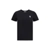 Maison Kitsuné Lady Fox Regular Tee-shirt In Black