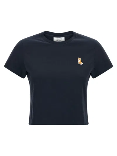 MAISON KITSUNÉ LADY FOX T-SHIRT BLUE