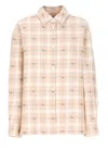 Maison Kitsuné Light Overshirt In Neutral
