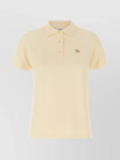 MAISON KITSUNÉ 'LITTLE RENARD' POLO SHIRT