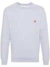 Maison Kitsuné Gray Fox Head Patch Regular Sweatshirt