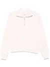 MAISON KITSUNÉ LOGO-EMBOSSED SWEATSHIRT