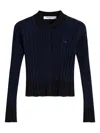 Maison Kitsuné Logo-embroidered Cardigan