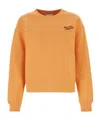 Maison Kitsuné Maison Kitsune Light Orange Cotton Sweatshirt In Orange