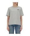 MAISON KITSUNÉ LOGO-EMBROIDERED COTTON T-SHIRT