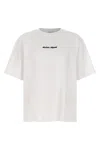 Maison Kitsuné Maison Kitsune Line Handwriting Oversized T-shirt In White