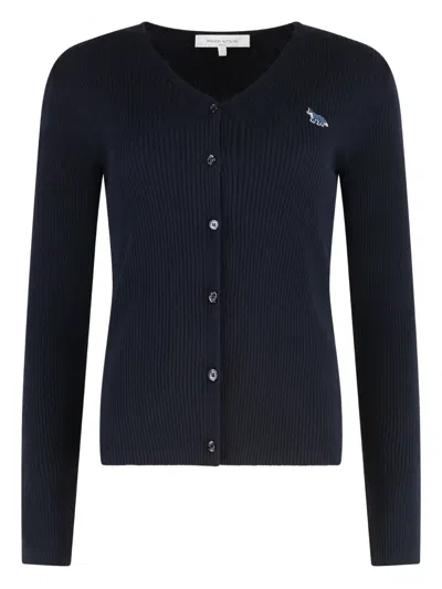 Maison Kitsuné Logo-patch Cardigan