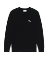 Maison Kitsuné Maison Kitsune Classic Pullover Sweater For Men In Black