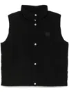 Maison Kitsuné Logo Patch Gilet In Black