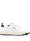 Maison Kitsuné Logo-patch Sneakers In White