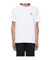 Maison Kitsuné Maison Kitsune Fox Head Patch T Shirt White In White